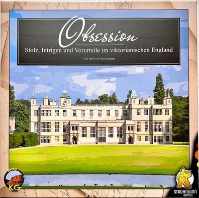 Obsession Strohmann Game Brettspiel Kennerspiel Worker Placement Familienspiel