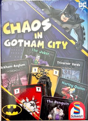 DC Super Hero Batman Chaos City Schmidt Spiele Kartenspiel Familienspiel 49429