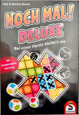 Noch mal! Deluxe Schmidt Spiele Würfelspiel Roll & Write Familienspiel 49422