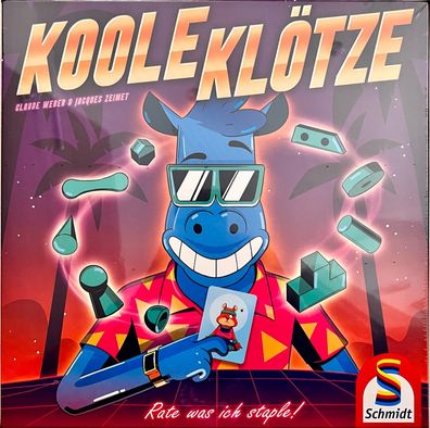 Koole Klötze Schmidt Spiele Familienspiel Brettspiel Legespiel Partyspiel 49414
