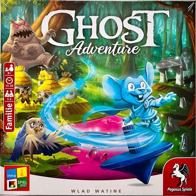 Ghost Adventure Pegasus Spiele Brettspiel Familienspiel Kinderspiel Legespiel