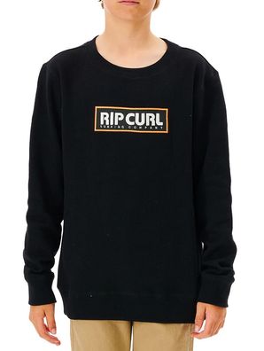 RIP CURL Kids Sweatshirt Surf Revival Crew black