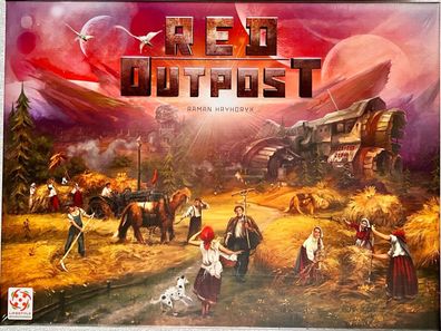 Red Outpost Lifestyle Boardgames Familienspiel Kennerspiel Brettspiel Legespiel