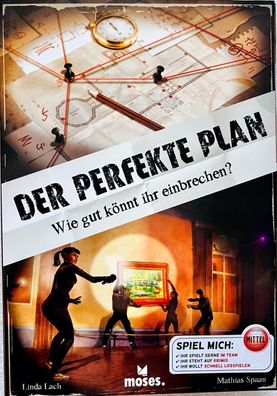 Der perfekte Plan Moses Rätselspiel Kartenspiel Kooperatives Spiel Krimispiel