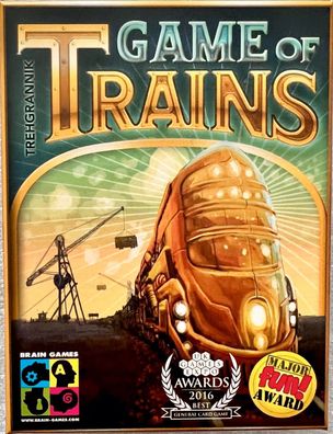 Game of Trains Brain Games Legespiel Kartenspiel Kinderspiel Familienspiel Party