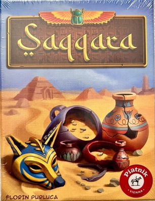 Saqqara Piatnik Familienspiel Kinderspiel Kartenspiel Stichspiel Legespiel