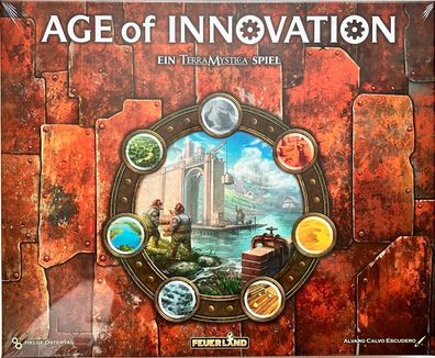 Age of Innovation Feuerland Spiele Kennerspiel Brettspiel Strategiespiel Fantasy