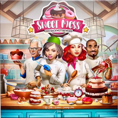 Sweet Mess Der Backwettbewerb Deluxe & Eiscreme Skellig Games Familienspiel