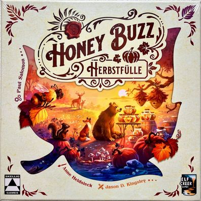 Honey Buzz Herbstfülle Skellig Games Brettspiel Familienspiel Kennerspiel