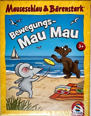 Mauseschlau & Bärenstark Bewegungs Mau Mau Schmidt Spiel Kinderspiel 75058