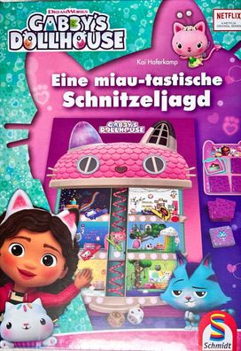 Gabby's Dollhouse Eine miau-tastische Schnitzeljagd Schmidt Kinderspiel 40655