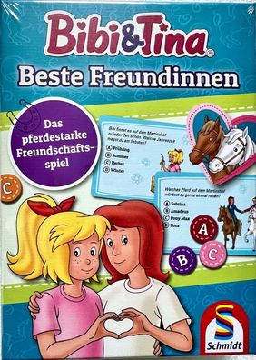 Bibi & Tina Beste Freundinnen Schmidt Spiele Kinderspiel Familienspiel 40654