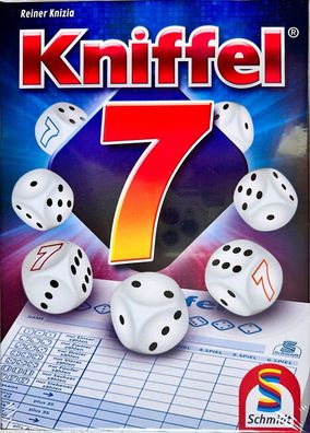 Kniffel 7 Schmidt Spiele Familienspiel Würfelspiel Kombinierspiel 49436 Glück