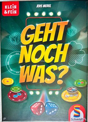 Geht noch was? Schmidt Spiele Würfelspiel Legespiel Solitär Familienspiel 49448