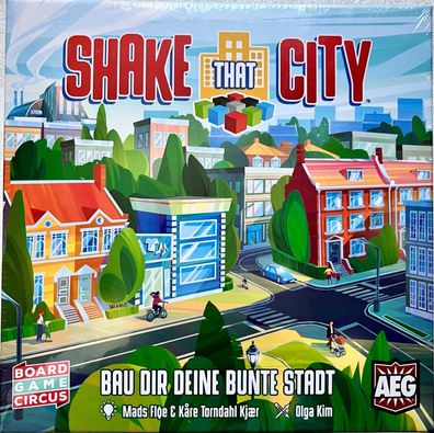 Shake That City Board Game Circus Legespiel Familienspiel Brettspiel Solitär