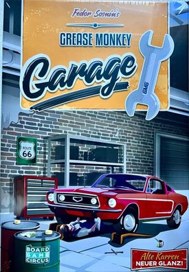 Grease Monkey Garage Board Game Circus Kinderspiel Familienspiel Brettspiel Auto