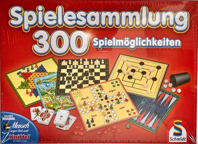 300er Spielesammlung Schmidt Spiele Familienspiel Brettspiel Kinderspiel 49195