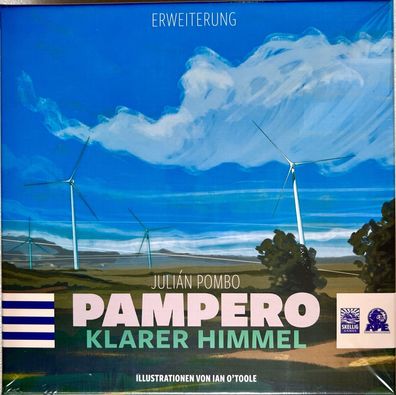 Pampero Klarer Himmel Skellig Games Brettspiel Legespiel Familienspiel Kenner