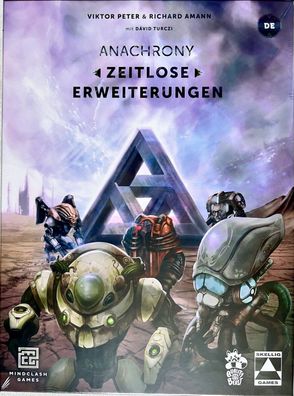 Anachrony Zeitlose Erweiterung Skellig Games Brettspiel Familienspiel Kenner