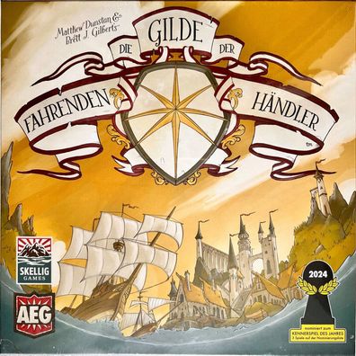 Die Gilde der Fahrenden Händler Skellig Games Brettspiel Kennerspiel Strategie