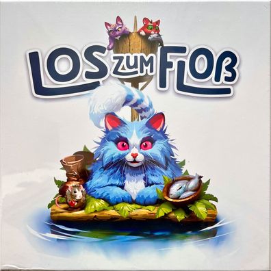 Los zum Floß Skellig Games Brettspiel Familienspiel Legespiel Strategiespiel