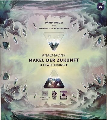 Anachrony Makel der Zukunft Skellig Games Brettspiel Familienspiel Kennerspiel