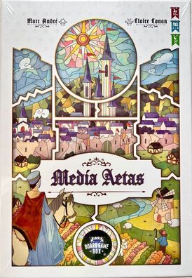 Media Aetas Board Game Box Brettspiel Familienspiel Legespiel Strategiespiel