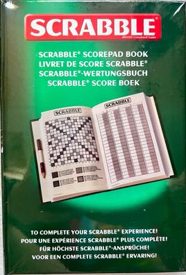 Scrabble Wertungsbuch Piatnik Familienspiel Partyspiel Reisespiel Wortspiel