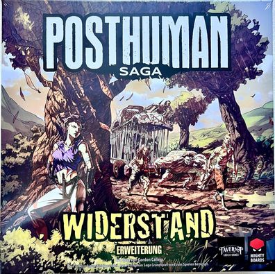 Posthuman Saga Widerstand TL Games Brettspiel Kennerspiel Strategiespiel