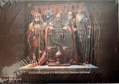 Justice DDP Games Familienspiel Lernspiel Stichspiel Kartenspiel Kennerspiel