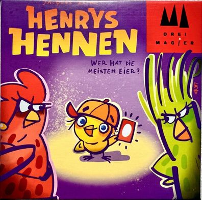 Henrys Hennen Drei Magier Schmidt Kartenspiel Kinderspiel Familienspiel 40897