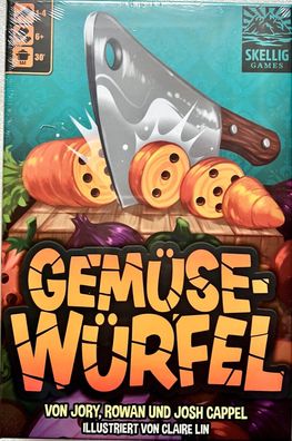 Gemüsewürfel Skellig Games Brettspiel Familienspiel Legespiel Würfelspiel