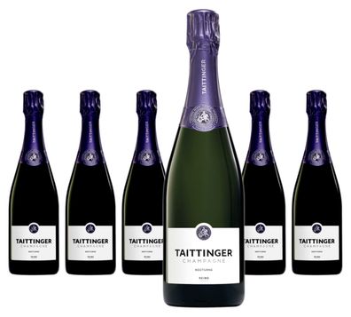 6 x Champagne Taittinger Nocturne Sec