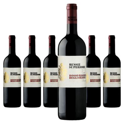 6 x Russiz Superiore Riserva degli Orzoni Rosso DOC Collio – 2015