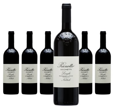 6 x Prunotto Occhetti Langhe Nebbiolo DOC – 2021