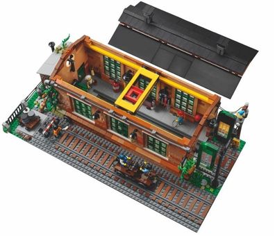 LEGO Bricklink Old Train Lokschuppen 910033 Limited Edition Designer Series NEU