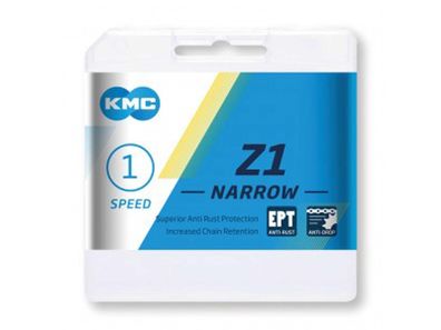 KMC Kette "Z1 Narrow", 1/2" x 3/32", Nicht laufrichtungsgebund WPZ8G0116