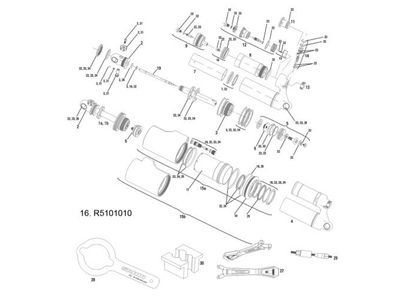 Rockshox Ventil für Vivid Air,