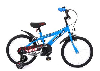 18 Zoll Fahrrad Kinder Jungen Mädchen Kinderfahrrad Rad Bike VPER BLAU