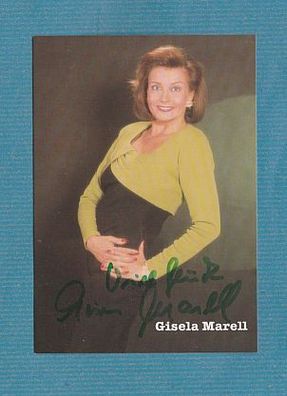 Gisela Marell (deutsche Schlagersängerin. ) - persönlich signiert
