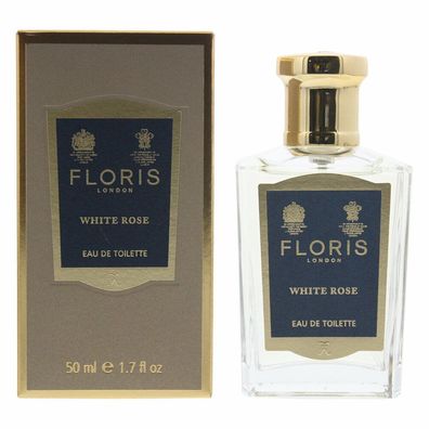 Floris White Rose Eau De Toilette Spray 50ml for Women