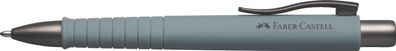 Faber-Castell 241188 Druckkugelschreiber POLY BALL XB stone grey