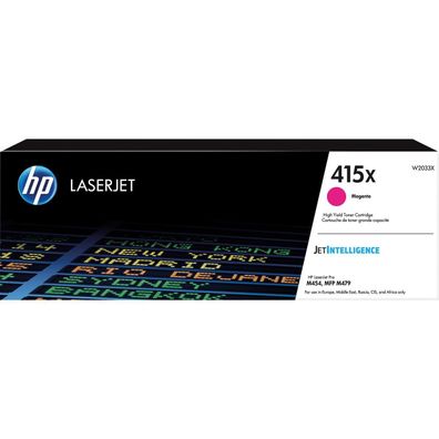 HP 415X (W2033X) magenta Tonerkartusche