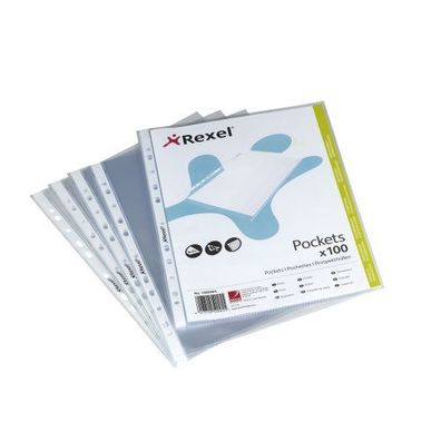 REXEL Prospekth?lle Top Quality, A5, PP, glasklar, 0,08 mm