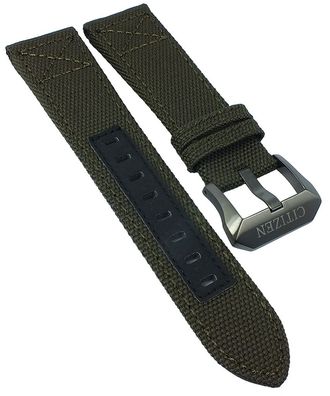 Citizen Promaster Uhrenarmband 22mm Nylon grün JV1005-02W