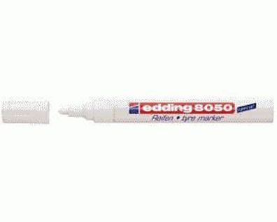 Edding 8050049 8050 Spezialmarker Reifenmarker - 2 - 4 mm, weiß