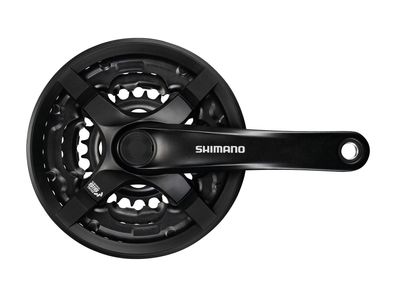 Shimano Kettenradgarnitur "TY 501", 3-fach, 4-kant