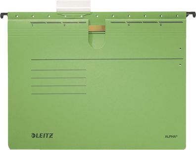 Leitz 1984-30-55 1984 Hängehefter ALPHA® - kfm. Heftung, Pendarec-Karton, 5 Stück,