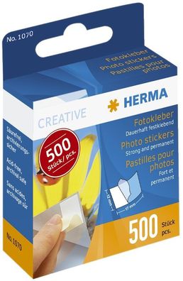 Herma 1070 1070 Fotokleber im Kartonspender - 500 Stück