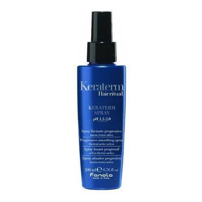 Fanola Keraterm Haarrituale Progressiver Hitzeschutzspray mit Keratin, 200ml